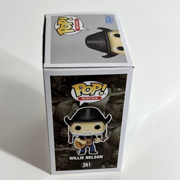 Funko POP! Willie Nelson Cowboy Hat #261 Walmart Exclusive - Picture 5 of 8